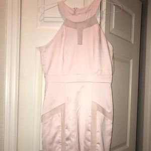 Gianni bini pale pink dress